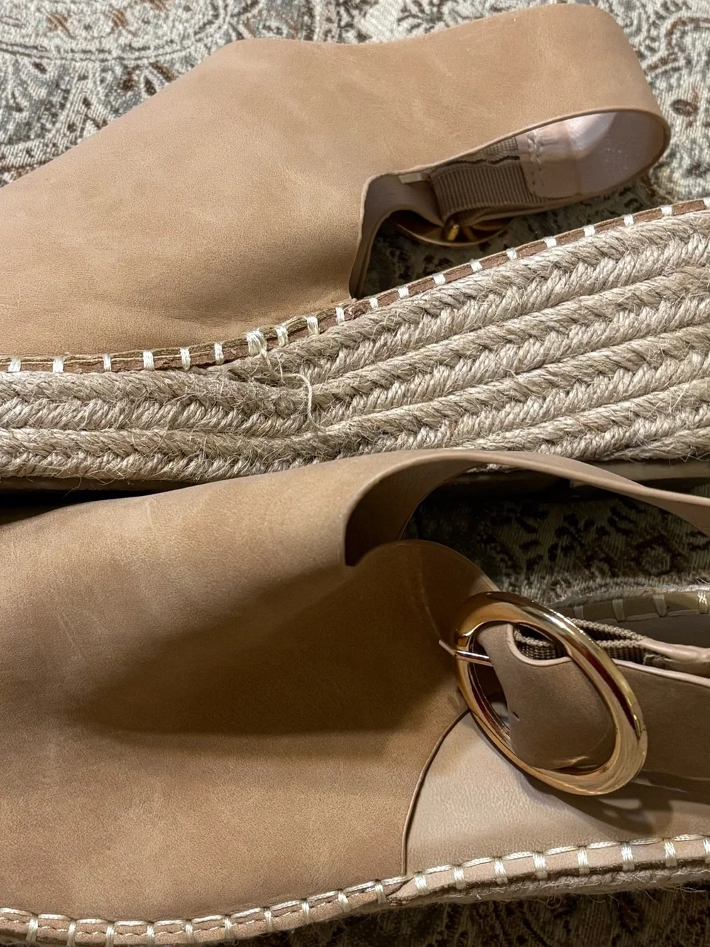 Catherine Malandrino Cirkly Espadrille Wedge Sandals